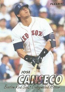 1997 Fleer #18 Jose Canseco Front