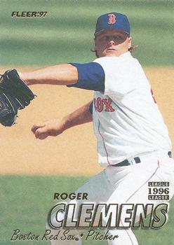 1997 Fleer #19 Roger Clemens Front
