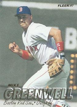 1997 Fleer #24 Mike Greenwell Front