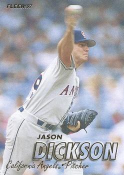 1997 Fleer #38 Jason Dickson Front