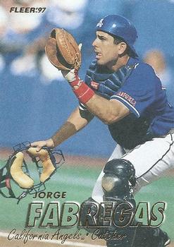 1997 Fleer #42 Jorge Fabregas Front