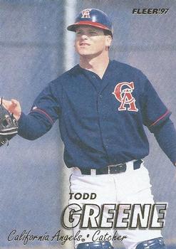 1997 Fleer #44 Todd Greene Front