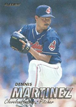 1997 Fleer #81 Dennis Martinez Front