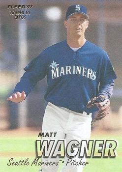 1997 Fleer #215 Matt Wagner Front