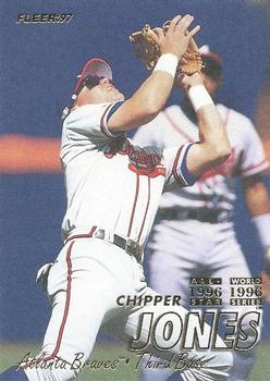 1997 Fleer #258 Chipper Jones Front