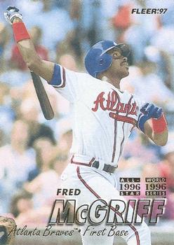 1997 Fleer #264 Fred McGriff Front