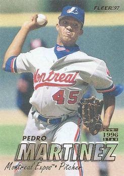 1997 Fleer #383 Pedro Martinez Front