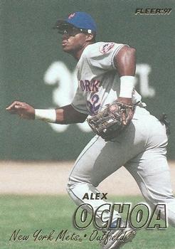 1997 Fleer #402 Alex Ochoa Front