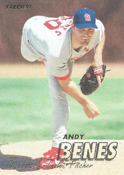 1997 Fleer #439 Andy Benes Front