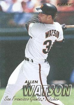 1997 Fleer #487 Allen Watson Front
