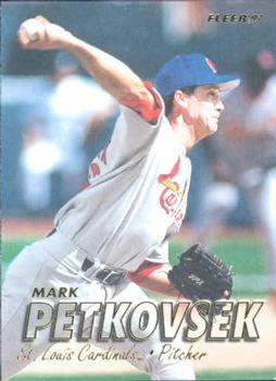 1997 Fleer #533 Mark Petkovsek Front