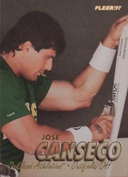 1997 Fleer #535 Jose Canseco Front