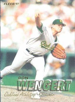 1997 Fleer #551 Don Wengert Front