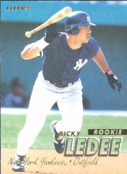 1997 Fleer #560 Ricky Ledee Front
