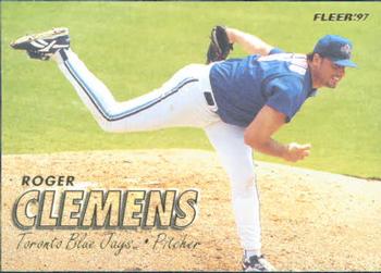 1997 Fleer #569 Roger Clemens Front