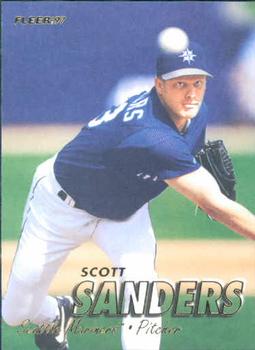 1997 Fleer #595 Scott Sanders Front