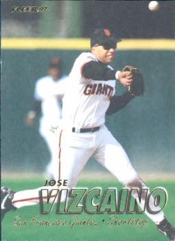 1997 Fleer #601 Jose Vizcaino Front