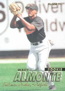 1997 Fleer #613 Wady Almonte Front