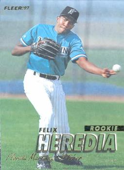 1997 Fleer #622 Felix Heredia Front
