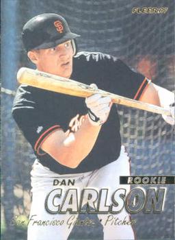 1997 Fleer #654 Dan Carlson Front