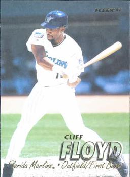 1997 Fleer #679 Cliff Floyd Front