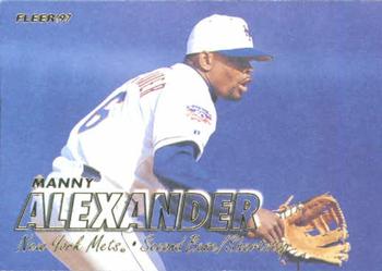 1997 Fleer #695 Manny Alexander Front