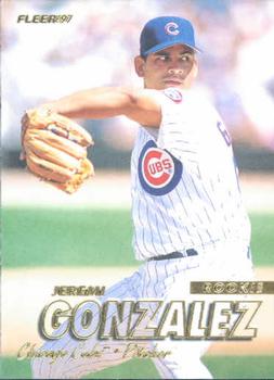 1997 Fleer #752 Jeremi Gonzalez Front