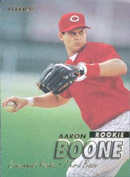 1997 Fleer #754 Aaron Boone Front