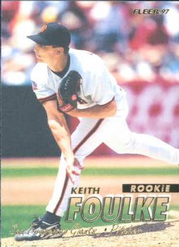 1997 Fleer #760 Keith Foulke Front