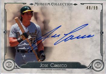 2014 Topps Museum Collection - Archival Autographs #AA-JC Jose Canseco Front