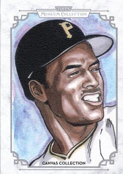 2014 Topps Museum Collection - Canvas Collection #CCR-8 Roberto Clemente Front