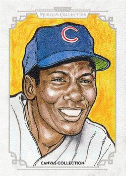 2014 Topps Museum Collection - Canvas Collection #CCR-20 Ernie Banks Front