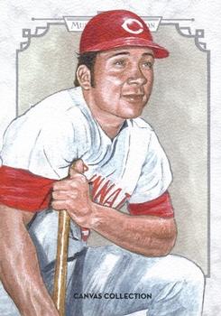 2014 Topps Museum Collection - Canvas Collection #CCR-44 Johnny Bench Front