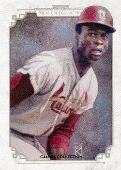 2014 Topps Museum Collection - Canvas Collection #CCR-48 Lou Brock Front
