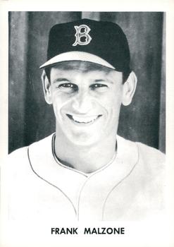 1957 Jay Publishing Boston Red Sox 5x7 #NNO Frank Malzone Front