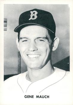 1957 Jay Publishing Boston Red Sox 5x7 #NNO Gene Mauch Front