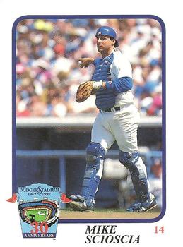 1992 Los Angeles Dodgers Police #NNO Mike Scioscia Front