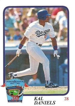 1992 Los Angeles Dodgers Police #NNO Kal Daniels Front