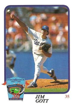 1992 Los Angeles Dodgers Police #NNO Jim Gott Front