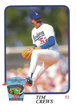 1992 Los Angeles Dodgers Police #NNO Tim Crews Front