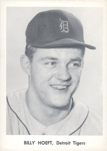 1957 Jay Publishing Detroit Tigers 5x7 #NNO Billy Hoeft Front