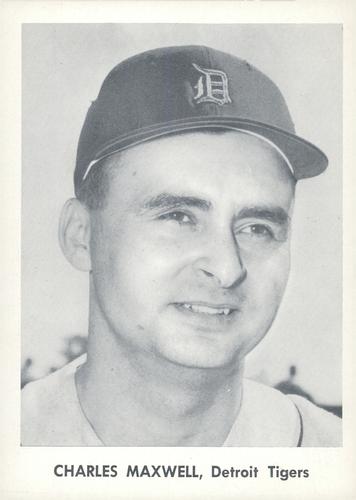 1957 Jay Publishing Detroit Tigers 5x7 #NNO Charles Maxwell Front