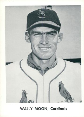 1957 Jay Publishing St. Louis Cardinals 5x7 #NNO Wally Moon Front