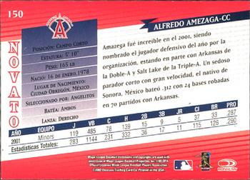 2002 Donruss Super Estrellas #150 Alfredo Amezaga Back