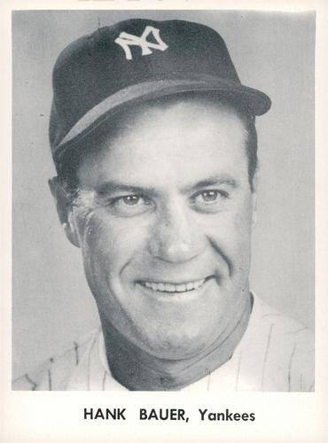 1957 Jay Publishing New York Yankees 5x7 #NNO Hank Bauer Front
