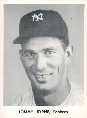 1957 Jay Publishing New York Yankees 5x7 #NNO Tommy Byrne Front