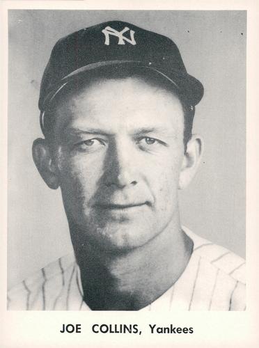 1957 Jay Publishing New York Yankees 5x7 #NNO Joe Collins Front