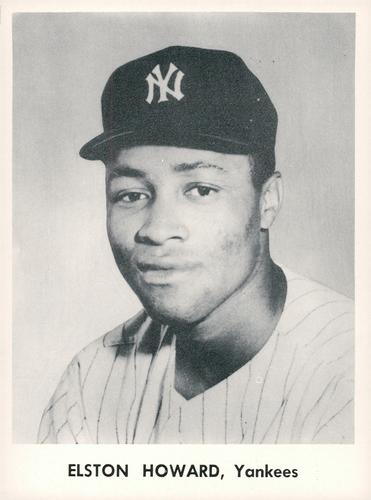 1957 Jay Publishing New York Yankees 5x7 #NNO Elston Howard Front