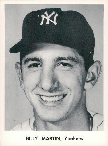 1957 Jay Publishing New York Yankees 5x7 #NNO Billy Martin Front