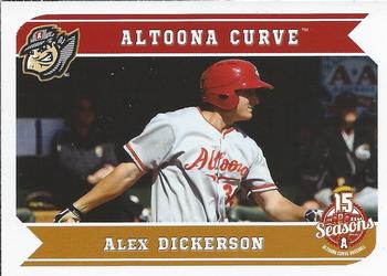 2013 Grandstand Altoona Curve #NNO Alex Dickerson Front